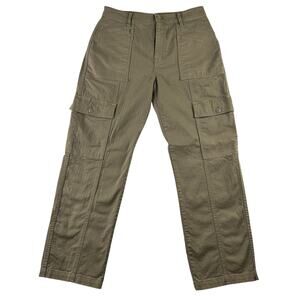 Madewell Curvy 90's Straight‎ Cargo Pants Womens Size 30 Beige Tan Pockets